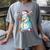 Christmas Baseball Snowman Drip For Boys Men Girls Women Women's Comfort Colors T-Shirt Gray Christmas Baseball Snowman Drip For Boys Men Girls Women Women's Comfort Colors T-Shirt Gray