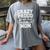 Crazy Proud Always Loud Baseball Mom Premium Women's Comfort Colors T-Shirt Gray Crazy Proud Always Loud Baseball Mom Premium Women's Comfort Colors T-Shirt Gray