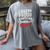 Crazy Proud Always Loud Baseball Mom Women's Comfort Colors T-Shirt Gray Crazy Proud Always Loud Baseball Mom Women's Comfort Colors T-Shirt Gray