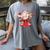 Cupid Baseball Drip Icecream Apparel Youth Boy Valentine Women's Comfort Colors T-Shirt Gray Cupid Baseball Drip Icecream Apparel Youth Boy Valentine Women's Comfort Colors T-Shirt Gray