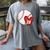 Custom Baseball Mom Number 28 Heart For Mom Mommy Women's Comfort Colors T-Shirt Gray Custom Baseball Mom Number 28 Heart For Mom Mommy Women's Comfort Colors T-Shirt Gray