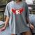 Cute Baseball &Cupid Wings Happy Valentines Boys Men Women's Comfort Colors T-Shirt Gray Cute Baseball &Cupid Wings Happy Valentines Boys Men Women's Comfort Colors T-Shirt Gray
