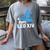Da Pope Leo XIV Baseball Women's Comfort Colors T-Shirt Gray Da Pope Leo XIV Baseball Women's Comfort Colors T-Shirt Gray