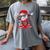Dabbing Baseball Drip Ice Cream Youth Boy Valentines Day Women's Comfort Colors T-Shirt Gray Dabbing Baseball Drip Ice Cream Youth Boy Valentines Day Women's Comfort Colors T-Shirt Gray