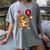 Dabbing Cool Cat Baseball 5th Birthday Women's Comfort Colors T-Shirt Gray Dabbing Cool Cat Baseball 5th Birthday Women's Comfort Colors T-Shirt Gray