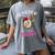 Dabbing Easter Baseball Mom Mother's Day Bunny Sunday Egg Women's Comfort Colors T-Shirt Gray
