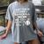 I Didn't Plan On Becoming a Baseball Mom Mother's Day Women's Comfort Colors T-Shirt Gray