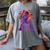 Drip Skeleton Batting Baseball Halloween Women's Comfort Colors T-Shirt Gray Drip Skeleton Batting Baseball Halloween Women's Comfort Colors T-Shirt Gray