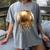Dripping Gold Drip Baseball Game Day Player Coach Baller Women's Comfort Colors T-Shirt Gray Dripping Gold Drip Baseball Game Day Player Coach Baller Women's Comfort Colors T-Shirt Gray