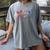 My Favorite Season Is Baseball Coquette Bow Game Day Mom Sis Women's Comfort Colors T-Shirt Gray My Favorite Season Is Baseball Coquette Bow Game Day Mom Sis Women's Comfort Colors T-Shirt Gray