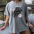 Game Day Baseball Retro Checkered Baseball Women's Comfort Colors T-Shirt Gray Game Day Baseball Retro Checkered Baseball Women's Comfort Colors T-Shirt Gray