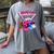 Game Kindergarten Baseball Ice Cream Drip On Back To School Women's Comfort Colors T-Shirt Gray Game Kindergarten Baseball Ice Cream Drip On Back To School Women's Comfort Colors T-Shirt Gray