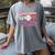 Grandparent Grandma Of The 1 Rookie Baseball Women's Comfort Colors T-Shirt Gray