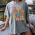 Groovy In My Baseball Mom Era Softball Game Day Women's Comfort Colors T-Shirt Gray Groovy In My Baseball Mom Era Softball Game Day Women's Comfort Colors T-Shirt Gray