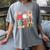 Groovy Ptchers Baseball Mom And Not Afraid To Yell About It Women's Comfort Colors T-Shirt Gray