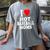 I Heart Love Hot Baseball Moms MILF Cougar Older Woman Women's Comfort Colors T-Shirt Gray