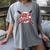 Hits 'n Giggles Baseball Player Women Baseball Mom Mother Women's Comfort Colors T-Shirt Gray Hits 'n Giggles Baseball Player Women Baseball Mom Mother Women's Comfort Colors T-Shirt Gray