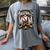 Home Run Baseball Mom Women's Comfort Colors T-Shirt Gray