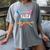 HUGvyn 100 Drippy Days Of School Baseball Ice Cream 100 Days Women's Comfort Colors T-Shirt Gray HUGvyn 100 Drippy Days Of School Baseball Ice Cream 100 Days Women's Comfort Colors T-Shirt Gray