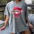 Ice Cream Drip Baseball Valentine's Day Spots Baseball Drip Women's Comfort Colors T-Shirt Gray Ice Cream Drip Baseball Valentine's Day Spots Baseball Drip Women's Comfort Colors T-Shirt Gray