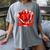 Ice Cream Drip Heart Valentines Day Baseball Boys Youth Kids Women's Comfort Colors T-Shirt Gray Ice Cream Drip Heart Valentines Day Baseball Boys Youth Kids Women's Comfort Colors T-Shirt Gray