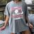 I'm a Baseball Mom We Don't Do That Keep Calm Thing Women's Comfort Colors T-Shirt Gray