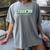 Jarrell Storm Chasers Baseball 8U Women's Comfort Colors T-Shirt Gray