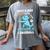 Just A Boy Who Loves Axolotls & Baseball Women's Comfort Colors T-Shirt Gray