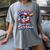 Just A Boy Who Loves Baseball Patriotic Drip For Youth Boys Women's Comfort Colors T-Shirt Gray Just A Boy Who Loves Baseball Patriotic Drip For Youth Boys Women's Comfort Colors T-Shirt Gray