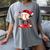 Kids Valentine Baseball Boys Valentines Day Tee Women's Comfort Colors T-Shirt Gray Kids Valentine Baseball Boys Valentines Day Tee Women's Comfort Colors T-Shirt Gray