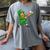 Leprechaun Playing Baseball St Patricks Day Men Boys Kids Women's Comfort Colors T-Shirt Gray