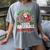 Most Likely To Play Baseball With Santa Christmas Pajamas Women's Comfort Colors T-Shirt Gray Most Likely To Play Baseball With Santa Christmas Pajamas Women's Comfort Colors T-Shirt Gray