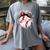 Loud & Proud Baseball Mom Baseballs Mother Sport Women Girls Women's Comfort Colors T-Shirt Gray