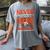 Love Of A Baseball Mom Pitcher Catcher Baseball Player Women's Comfort Colors T-Shirt Gray