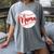 Mama Baseball Mom Women's Comfort Colors T-Shirt Gray