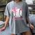 Mama Biggest Fan Coquette Bow Baseball Mom Fan Mother's Day Women's Comfort Colors T-Shirt Gray Mama Biggest Fan Coquette Bow Baseball Mom Fan Mother's Day Women's Comfort Colors T-Shirt Gray