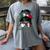Mexico Baseball Mom Messy Bun Women's Comfort Colors T-Shirt Gray Mexico Baseball Mom Messy Bun Women's Comfort Colors T-Shirt Gray