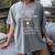 Mothering Boys Messy Loud Chaotic Baseball Mom Premium Women's Comfort Colors T-Shirt Gray Mothering Boys Messy Loud Chaotic Baseball Mom Premium Women's Comfort Colors T-Shirt Gray