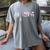 Number One Baseball Mom For Mothers Day Baseball Mommy Women's Comfort Colors T-Shirt Gray