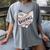 Ohio Baseball Mom Women's Comfort Colors T-Shirt Gray Ohio Baseball Mom Women's Comfort Colors T-Shirt Gray