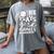 He Plays She Dances Mom Of Both Dancing And Baseball Mom Women's Comfort Colors T-Shirt Gray