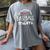 Proud Baseball Mom Era Baseball Game Day T-Ball Mom Son Women's Comfort Colors T-Shirt Gray