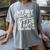 Proud Sassy Baseball Mom Women's Comfort Colors T-Shirt Gray