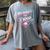 Respect The Drip Baseball Player Women's Comfort Colors T-Shirt Gray Respect The Drip Baseball Player Women's Comfort Colors T-Shirt Gray