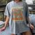 Retro Minor League Maple Valley Martians Baseball Club Women's Comfort Colors T-Shirt Gray Retro Minor League Maple Valley Martians Baseball Club Women's Comfort Colors T-Shirt Gray