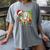 Santa Sports Ice Baseball Christmas Xmas Pajama Kid Men Boys Women's Comfort Colors T-Shirt Gray