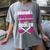 Self Expression Cool Baseball Mom Positive Thinking Women's Comfort Colors T-Shirt Gray