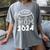 Senior Baseball MOM 2024 Graduation Caps Women's Comfort Colors T-Shirt Gray Senior Baseball MOM 2024 Graduation Caps Women's Comfort Colors T-Shirt Gray