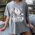 Senior Sister Class Of 2026 Baseball Graduation Heart Women's Comfort Colors T-Shirt Gray
