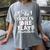She Dances He Plays Mom Of Both Dance And Baseball Mom Women's Comfort Colors T-Shirt Gray